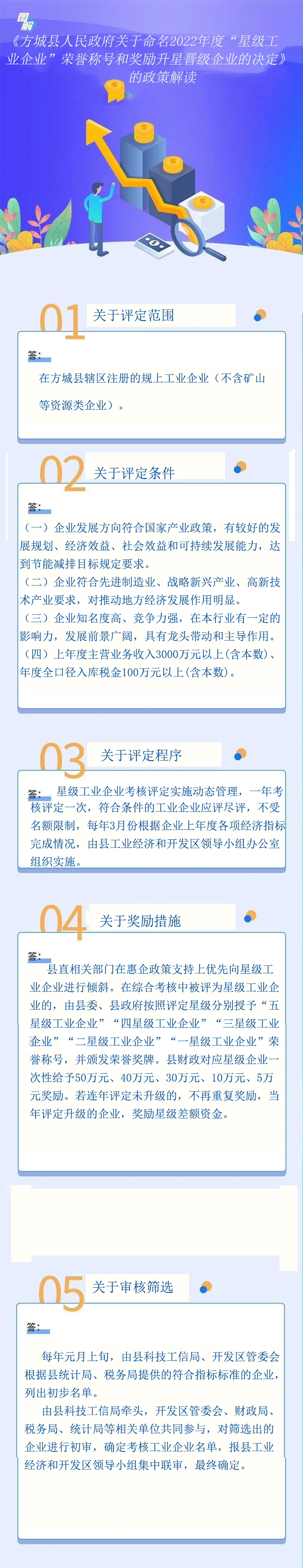 方城县人民政府 关于命名2022年度“星级工业企业”荣誉称号和奖励升星晋级企业的决定.jpg