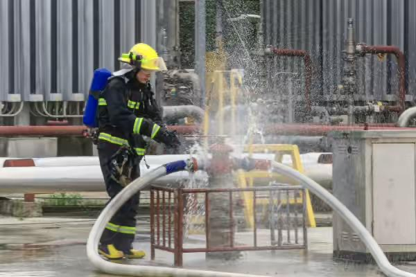 防患于未“燃”方城县开展含硫天然气泄漏事故应急演练