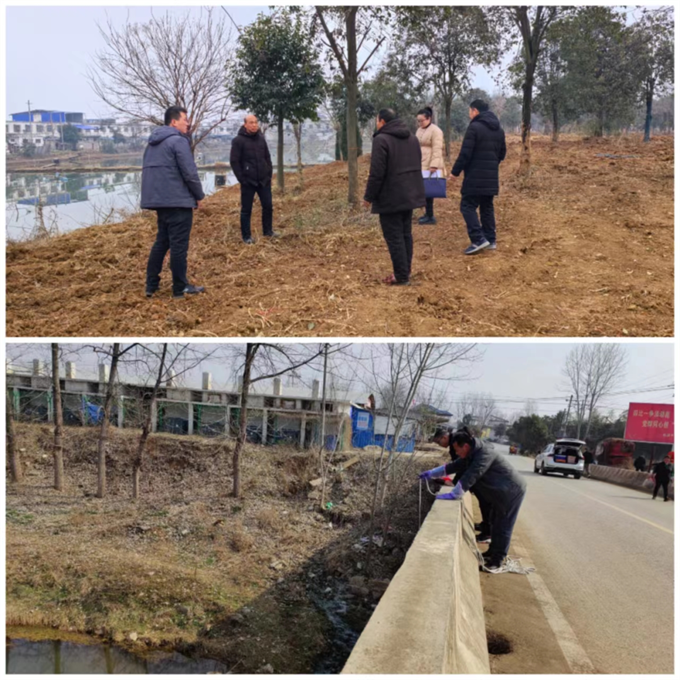 内乡分局开展枯水期水环境排查整治行动