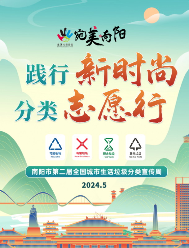 南阳市生活垃圾分类倡议书