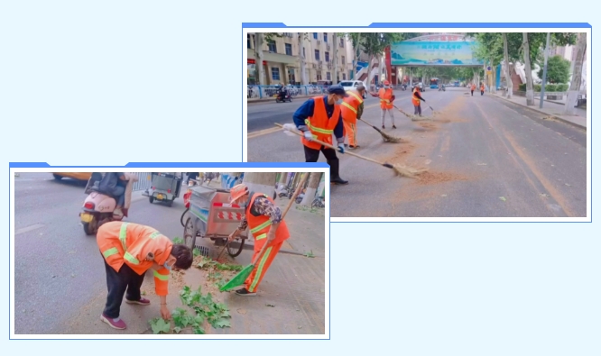 市市政环卫服务中心：积极应对大风恶劣天气