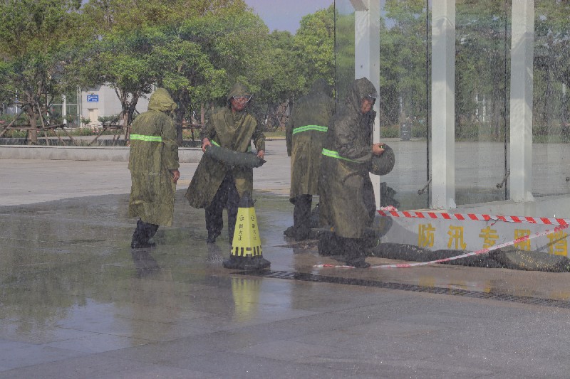 南阳市国动办（人防办）组织开展2024年人防工程防汛演练