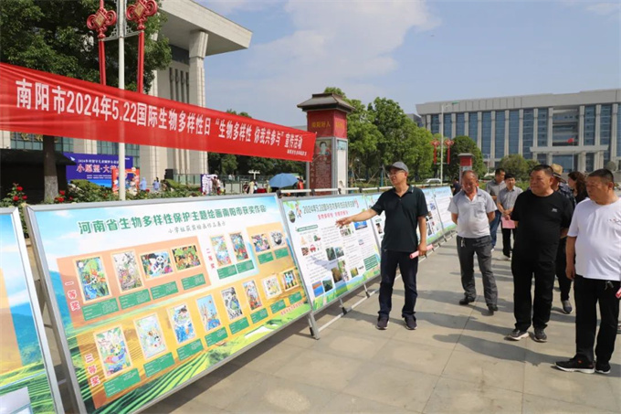 南阳市开展5·22“国际生物多样性日”主题宣传活动