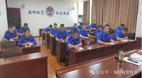 市城管执法支队：抓紧抓牢安全生产工作