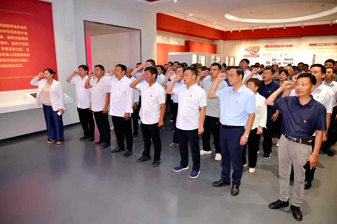 示范区：组织党员干部参观廉政警示教育基地 深化党纪学习教育