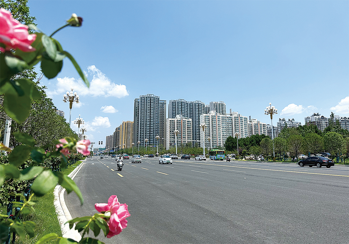 上半年南阳中心城区市政项目建设稳步提升