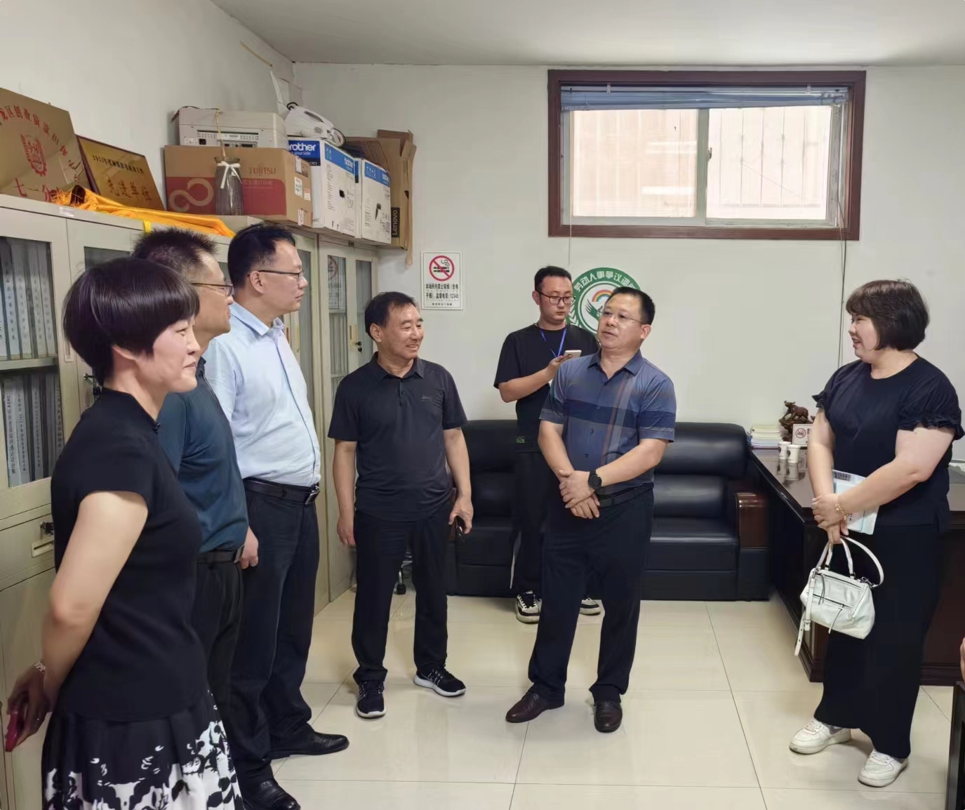 省仲裁业务规范化评价组到我市 检查指导工作