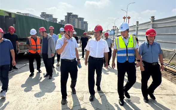 示范区：督导调研项目建设
