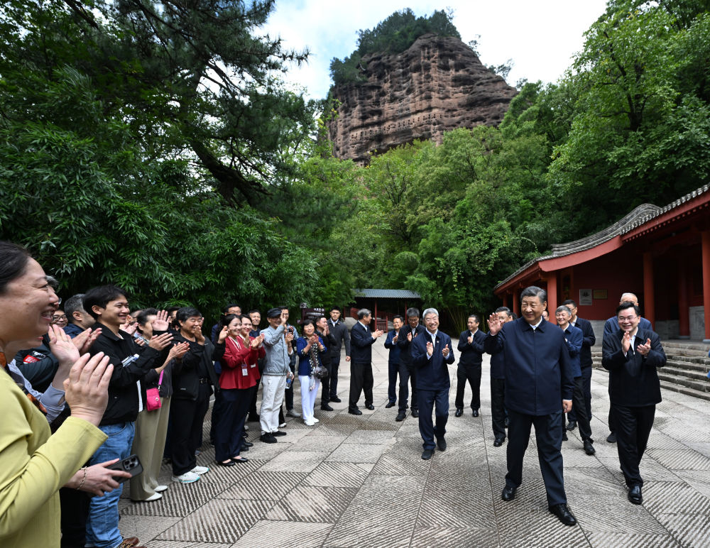 近平在甘肃考察时强调 深化改革勇于创新苦干实干富民兴陇 奋力谱写中国式现代化甘肃篇章