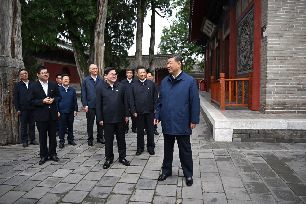 近平在甘肃考察时强调 深化改革勇于创新苦干实干富民兴陇 奋力谱写中国式现代化甘肃篇章