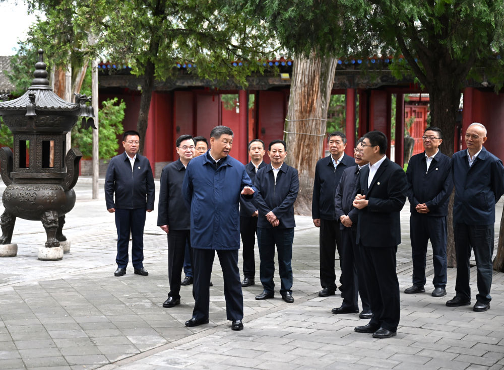 近平在甘肃考察时强调 深化改革勇于创新苦干实干富民兴陇 奋力谱写中国式现代化甘肃篇章