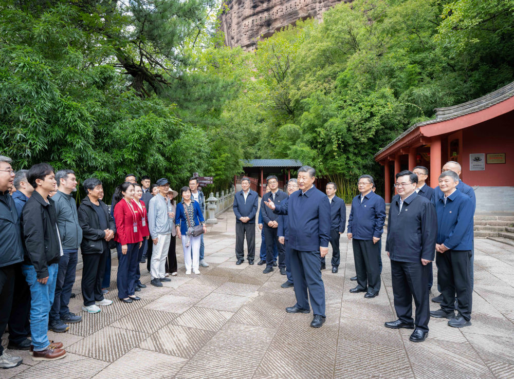 近平在甘肃考察时强调 深化改革勇于创新苦干实干富民兴陇 奋力谱写中国式现代化甘肃篇章