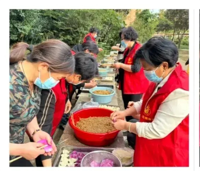 南阳市示范区姜营街道李八庙社区举办第六届九九重阳节孝善活动