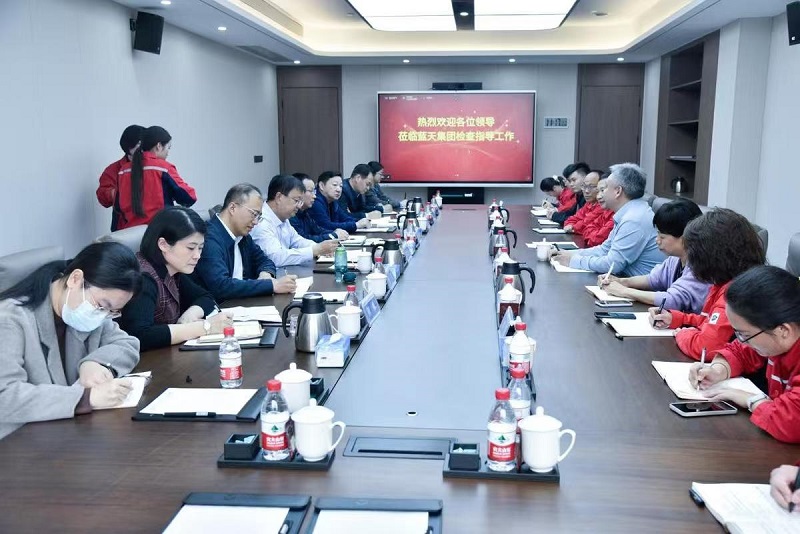 示范区：管委会赴蓝天能源展开调研