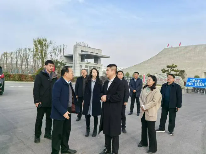 京东物流受邀来镇平考察洽谈项目合作