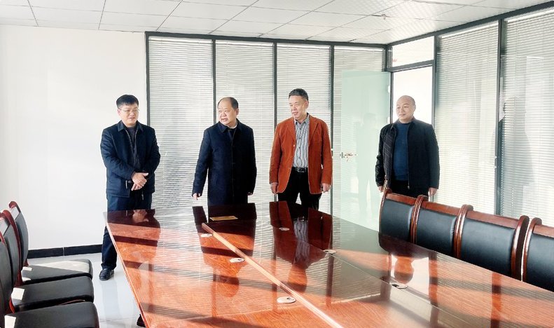 桐柏山淮河源头促进会汇报招商引智成果，党建凯书记听取并指导发展策略