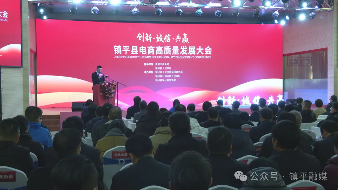 2025年镇平电商高质量发展大会成功举办