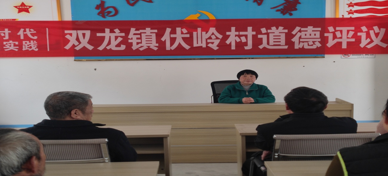 西峡县双龙镇伏岭村:道德评议会树新风 文明之花绽山乡