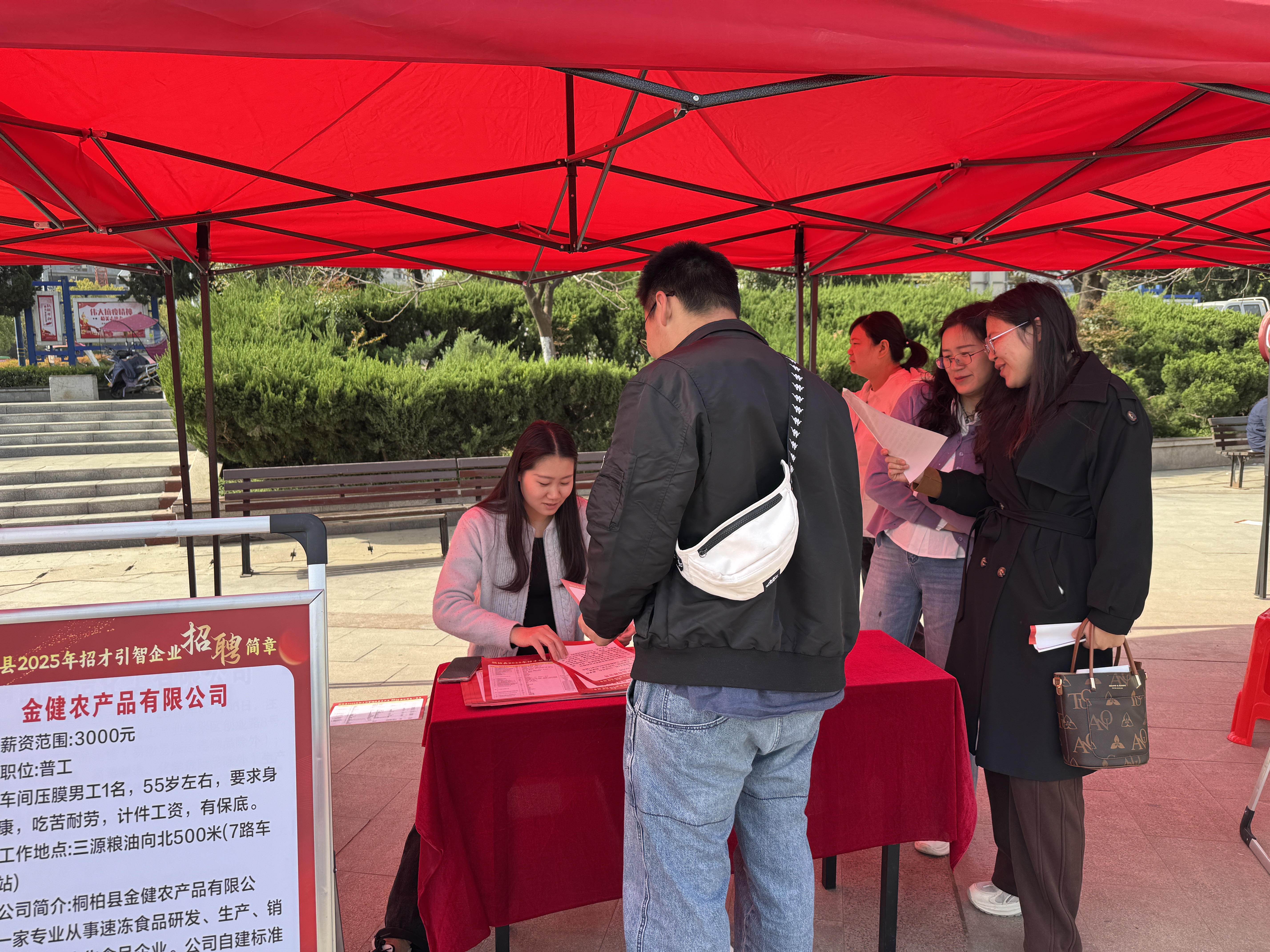 桐柏县举办2025年“迎老乡 回故乡 见家乡”重点产业链招才引智活动专场招聘会