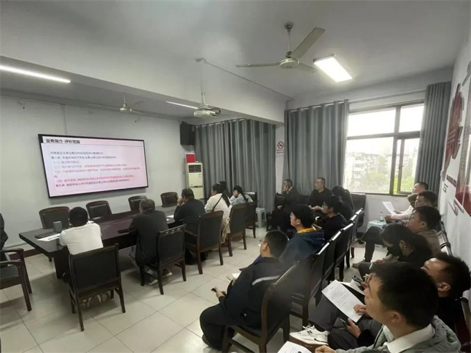 宛城分局召开第五批环境信用评价培训会