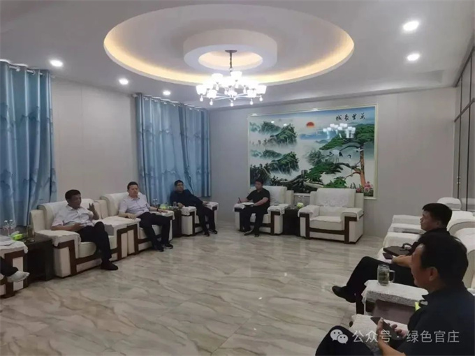 官庄工区党工委副书记李鑫调研涧河沿线生态治理工作