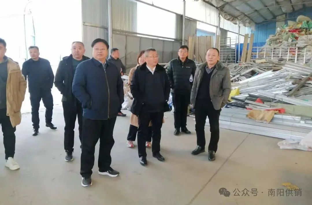 潍坊市供销合作社到南阳考察学习