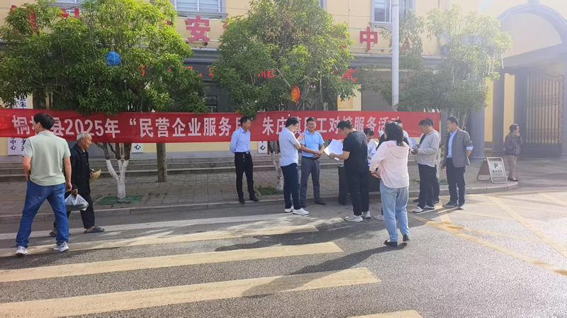朱庄镇开展2025年“民营企业服务月”用工对接服务活动