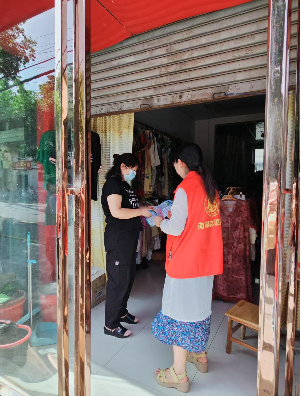 南阳市国动办开展防灾减灾系列宣传活动