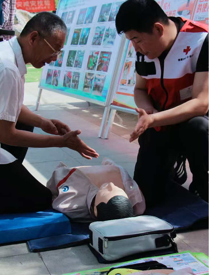南阳市国动办开展防灾减灾系列宣传活动