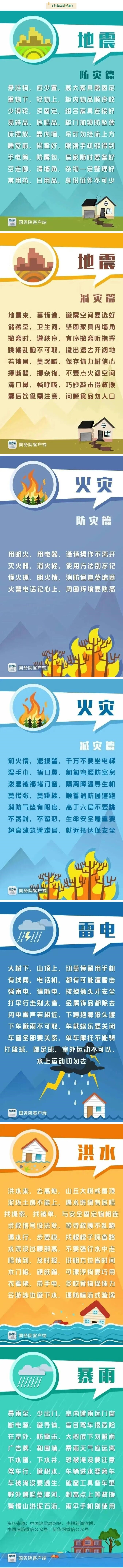 “人人讲安全，个个会应急”防灾减灾安全知识