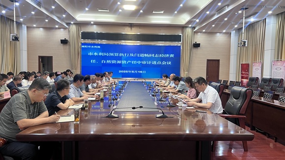 市审计局“资金-责任-生态”三位一体开展市水利局一拖三审计项目进点会