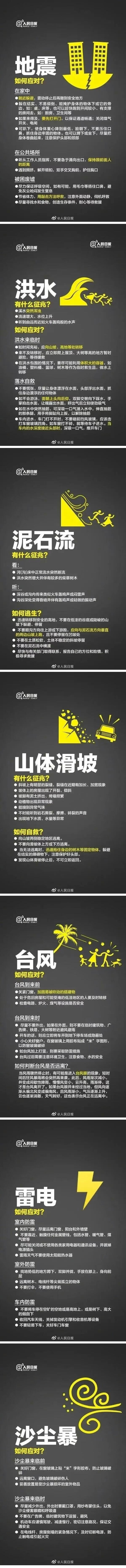 “人人讲安全，个个会应急”防灾减灾安全知识
