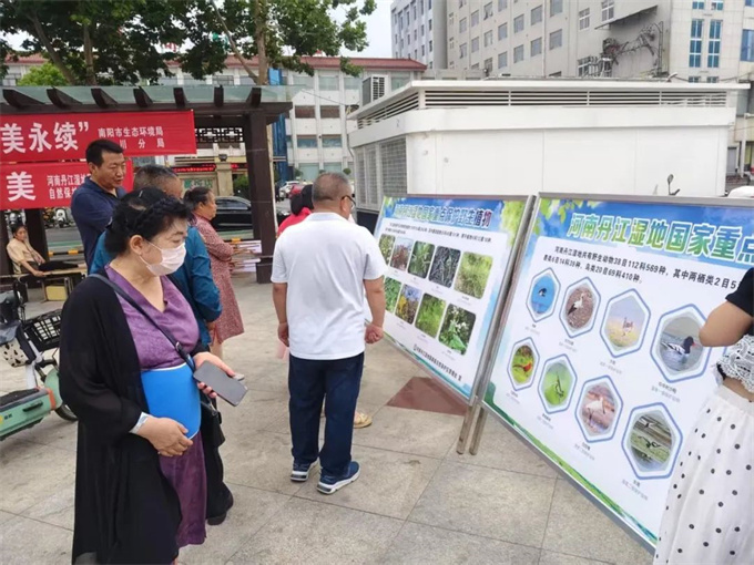 淅川分局组织开展生物多样性日宣传活动