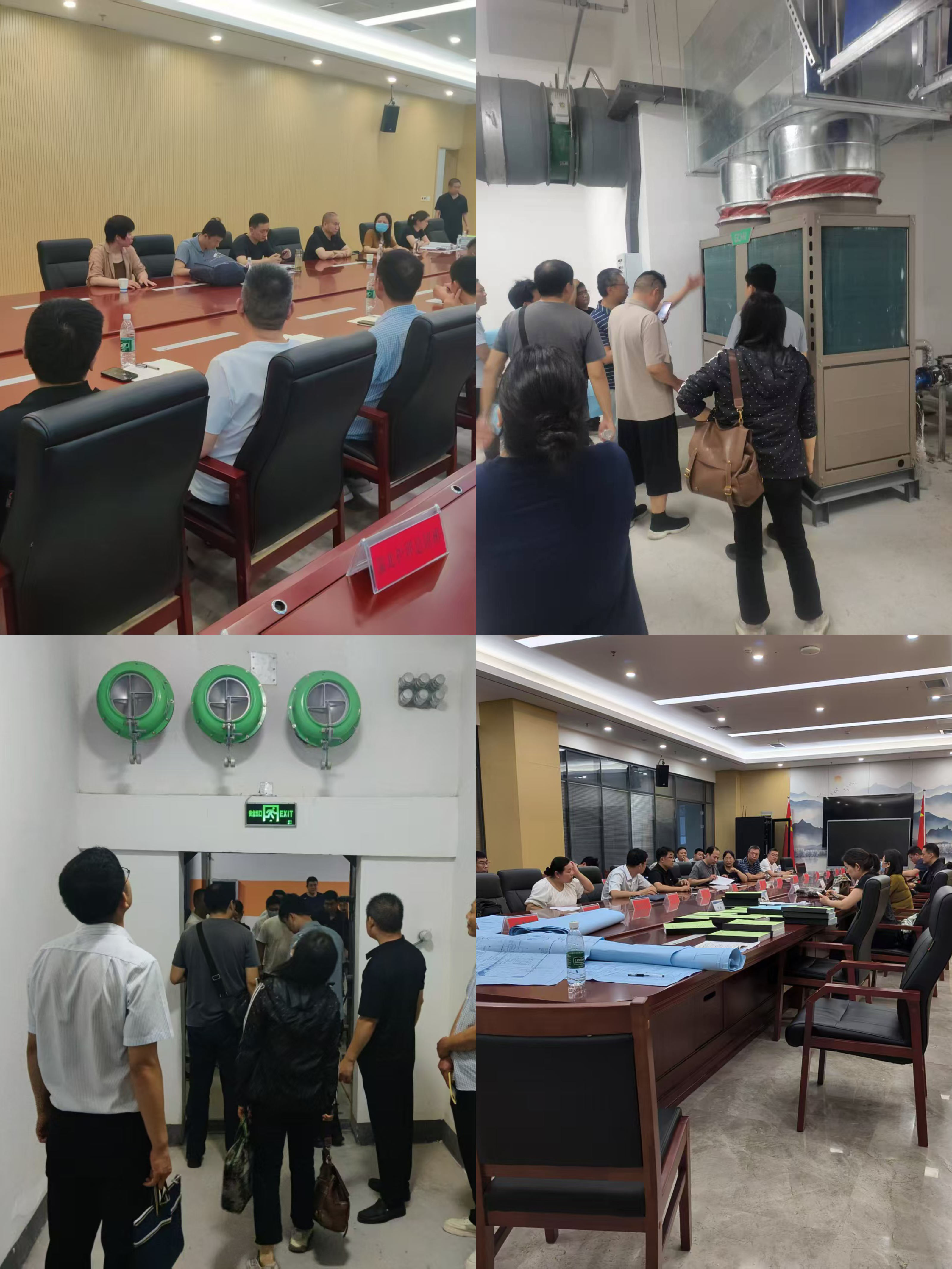 邓州市国防动员保障中心 邀请省国动办专家指导人防工程验收工作