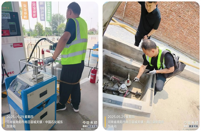 强化油气回收监管 助力臭氧污染防治—南召分局积极开展加油站专项执法检查及抽检抽测工作