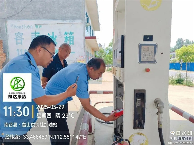 强化油气回收监管 助力臭氧污染防治—南召分局积极开展加油站专项执法检查及抽检抽测工作