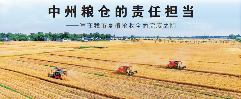 中州粮仓的责任担当