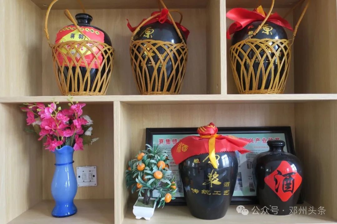 邓州市夏集镇：“蒋郭黄酒”惹人醉
