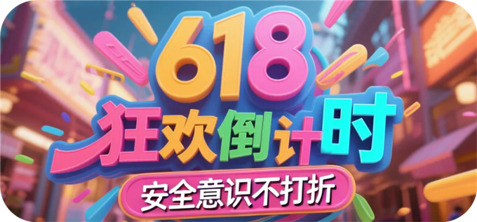 618 购物节：网络安全意识不打折