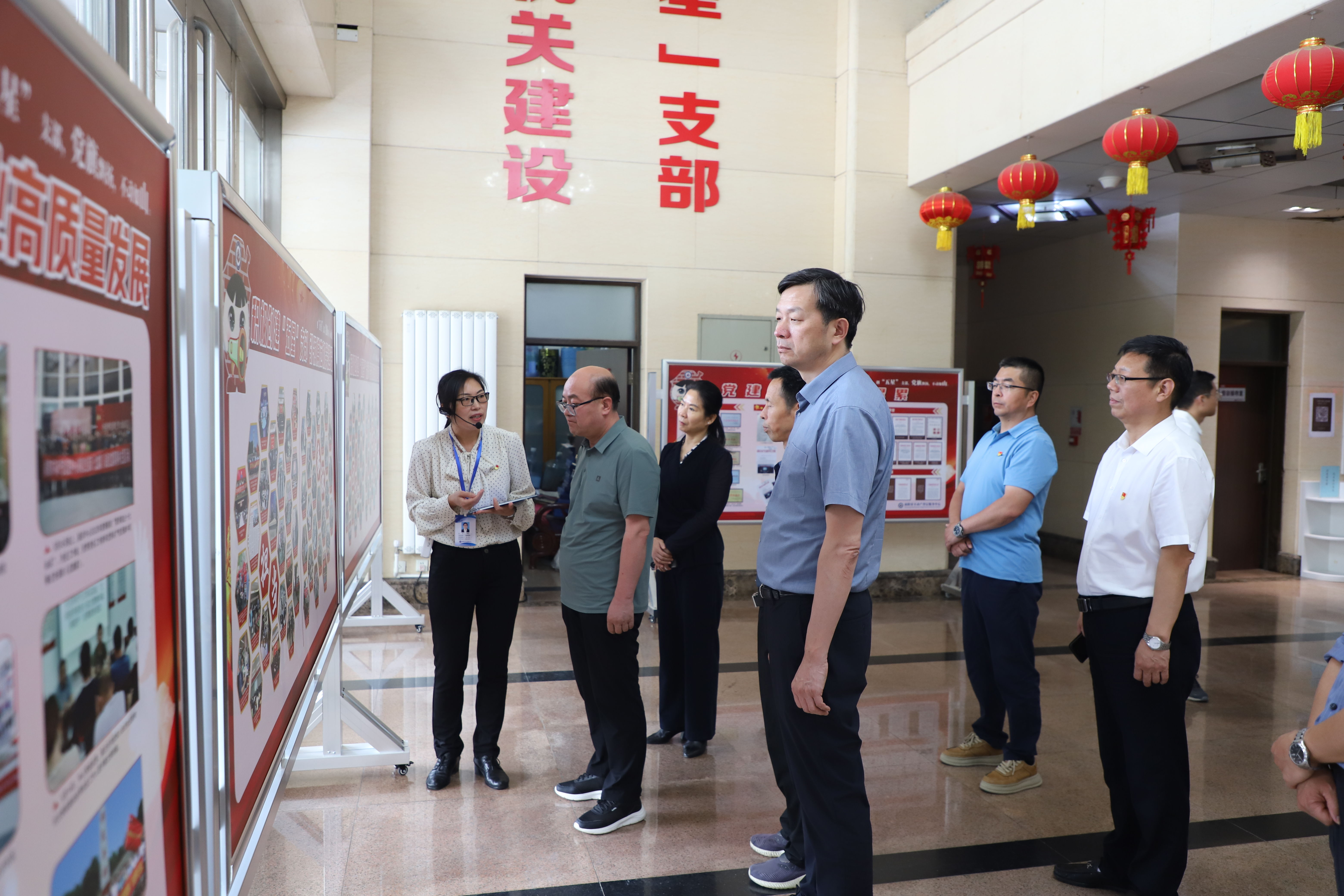 观摩指导强党建 互学交流促提升