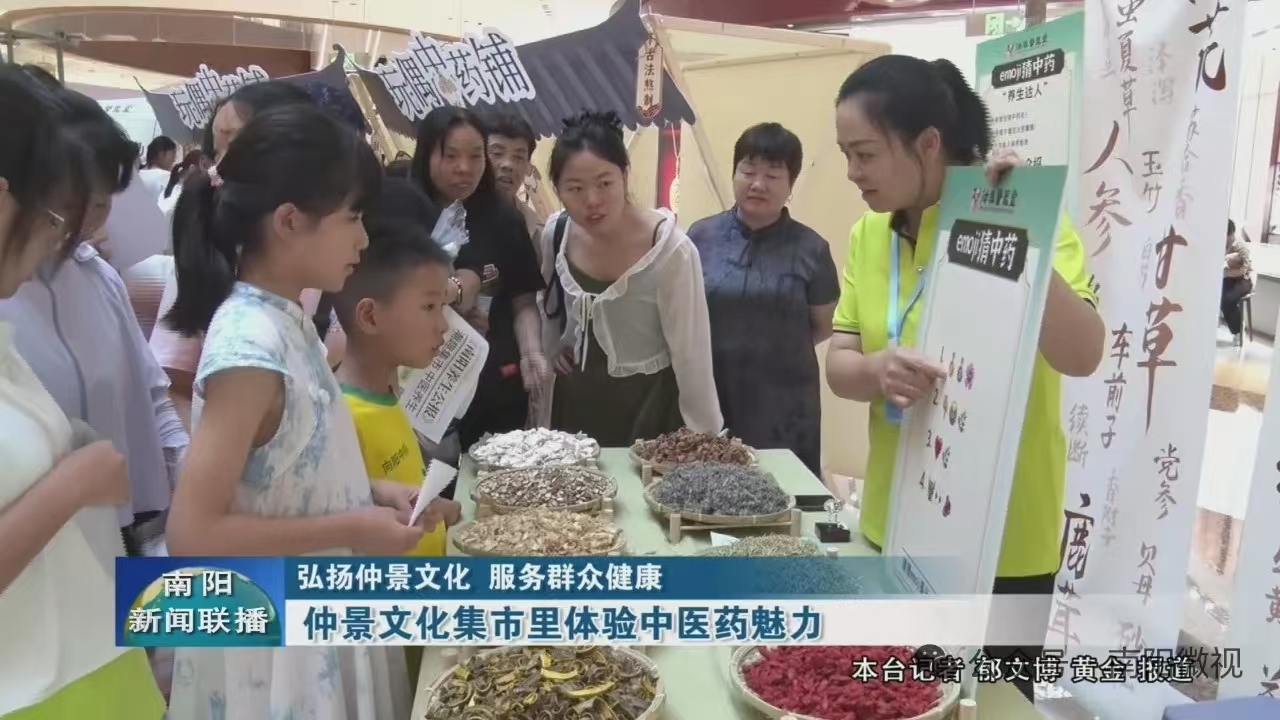 弘扬仲景文化 服务群众健康 | 仲景文化集市里体验中医药魅力