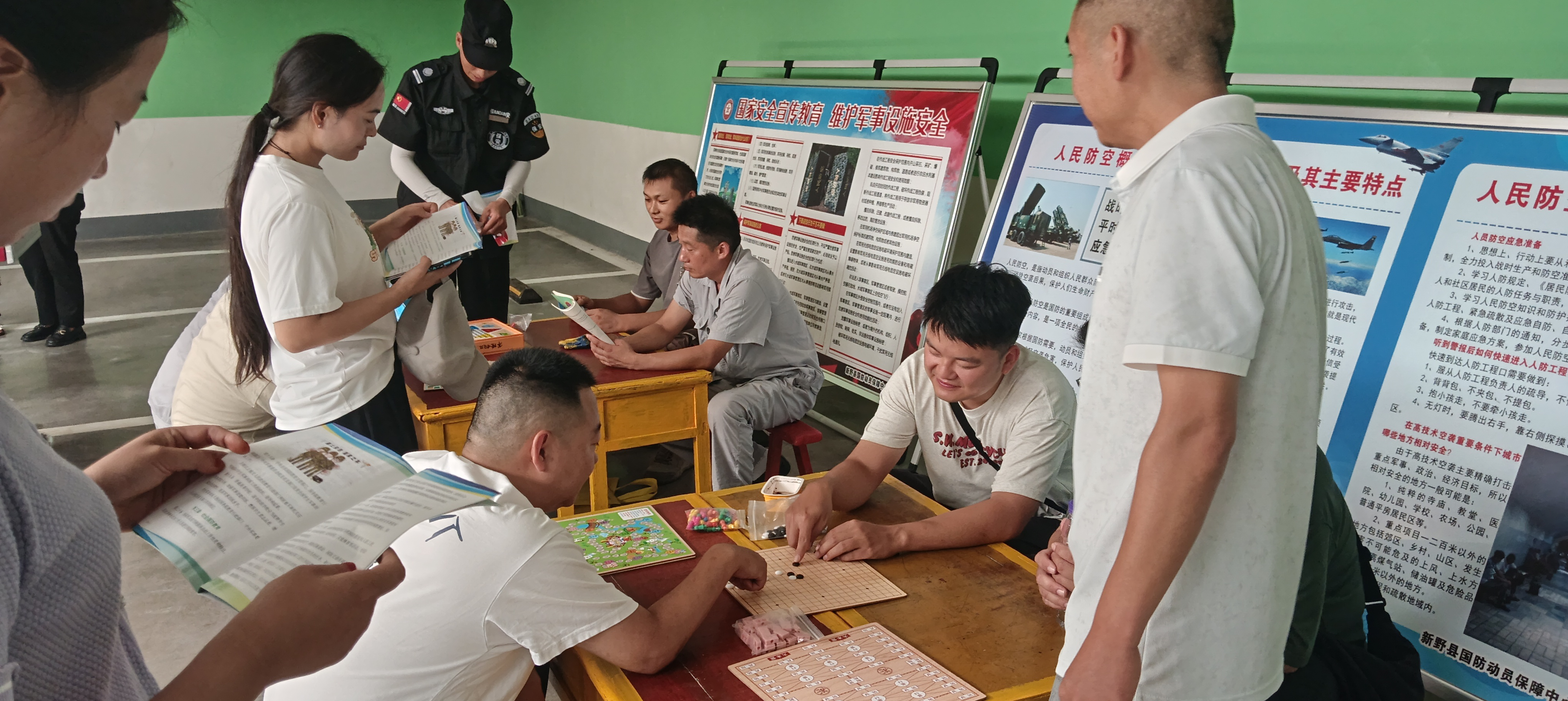 人防纳凉点清凉惠民获点赞