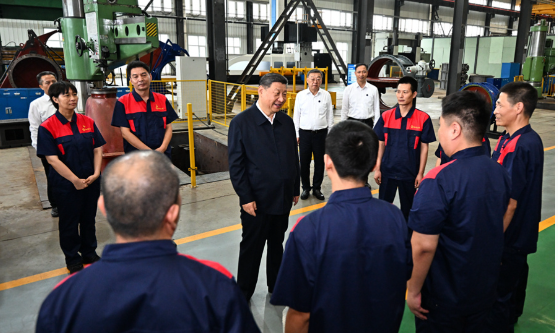 习近平在山西考察时强调 努力在推动资源型经济转型发展上迈出新步伐 奋力谱写三晋大地推进中国式现代化新篇章
