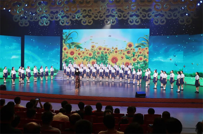 “童声里的中国”河南省文明校园合唱团交流展演活动在南阳市举办