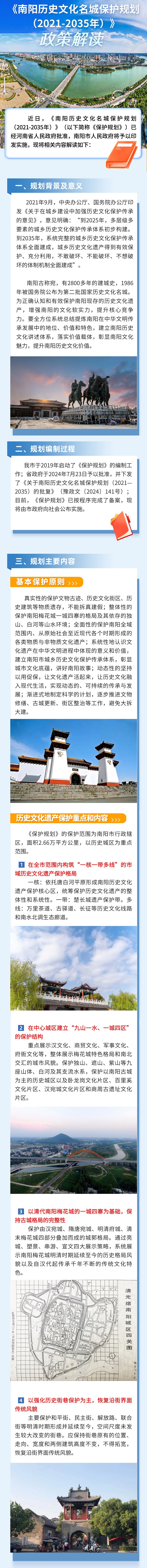 一图读懂：《南阳市人民政府关于印发南阳历史文化名城保护规划（2021—2035）的通知》