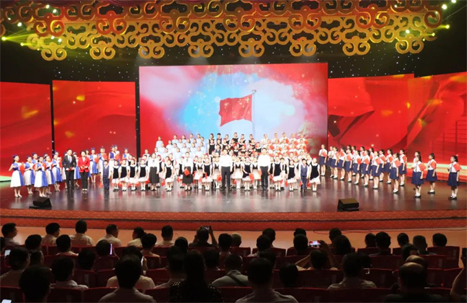 “童声里的中国”河南省文明校园合唱团交流展演活动在南阳市举办