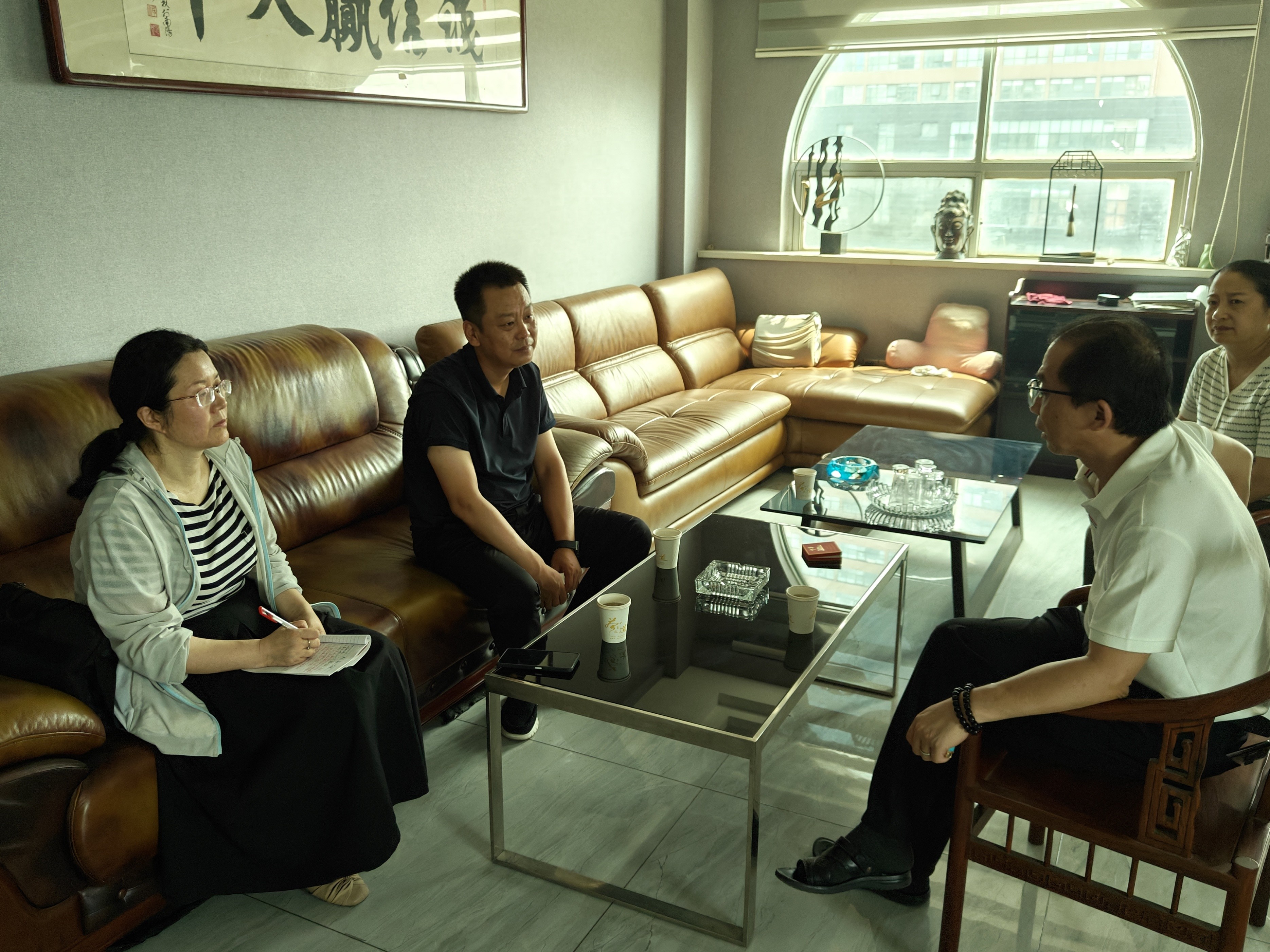 走访企业听心声 纾困解难促发展