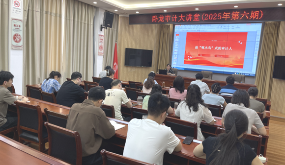 卧龙区审计局举办第六期“审计大讲堂”