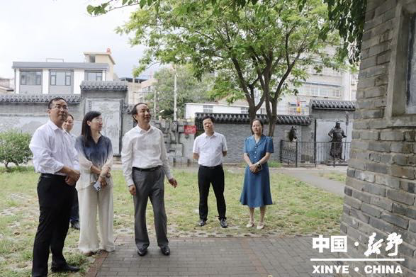 许昌市政协赴新野调研文化遗址遗迹保护和开发利用工作