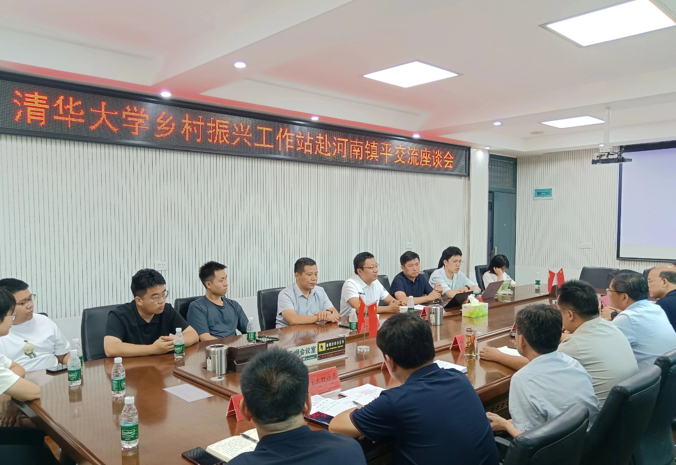 清华学子镇平行 共绘乡村新图景